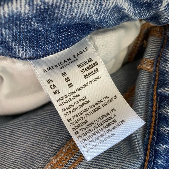 American Eagle Stretch Jeans size 00 - Picture 5 of 5